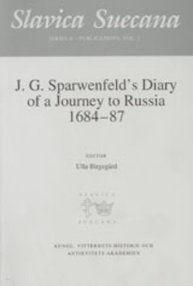 Bild på J. G. Sparwenfelds Diary of a Journey to Russia 1684-87