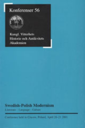 Bild på Swedish-Polish Modernism : Litterature - Language - Culture