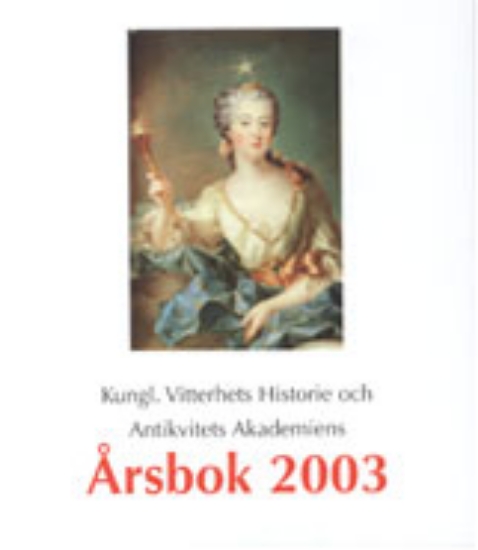 Bild på Årsbok 2003