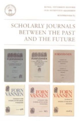Bild på Scholarly journals between the past and the future
