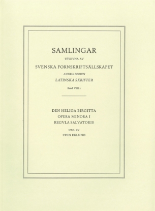 Bild på Sancta Birgitta: Opera minora 1