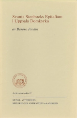 Bild på Svante Stenbocks epitafium i Uppsala domkyrka