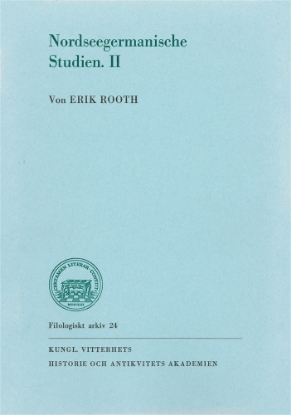 Bild på Nordseegermanische Studien. II