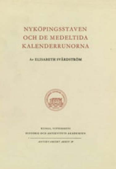 Bild på Nyköpingsstaven och de medeltida kalenderrunorna