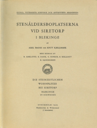 Bild på Stenåldersboplatserna vid Siretorp i Blekinge