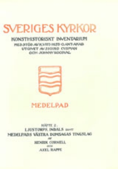 Bild på Medelpad. 2 : Ljustorps, Indals samt Medelpads västra domsa