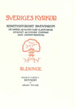 Bild på Blekinge IV:1 : Ronneby kyrkor
