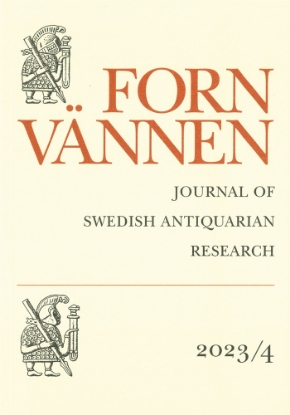 Bild på Fornvännen 2023/4 : Journal of Swedish antiquarian research