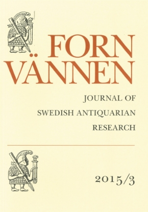 Bild på Fornvännen 2015/3 : Journal of Swedish antiquarian research