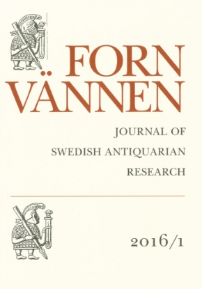 Bild på Fornvännen 2016/1 : Journal of Swedish antiquarian research