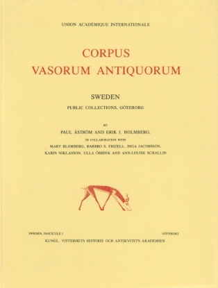 Bild på Corpus vasorum antiquorum. 3 : Public collections, Göteborg