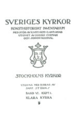 Bild på Stockholm VI:1 : Klara kyrka. 1. Församlingshistoria